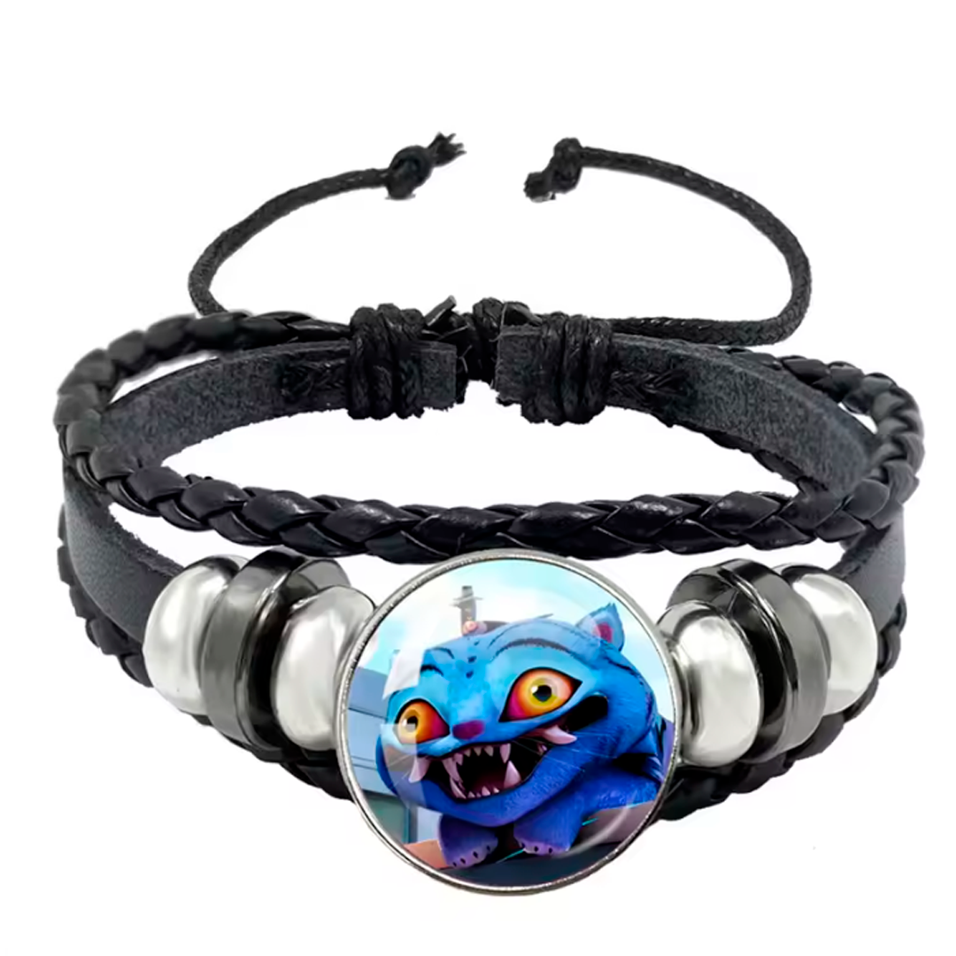 Pulsera Cuero Negro